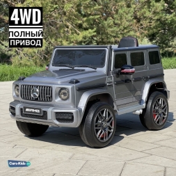 Электромобиль Mercedes-Benz AMG G63 k999kk 4WD серый, фото 1