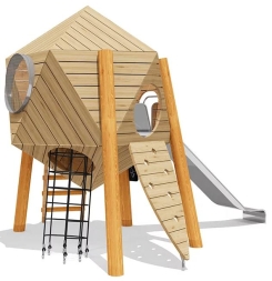 Игровой комплекс Эко VST 0024/9 для детской площадки, фото 2 Игровой комплекс Эко VST 0024/9 для детской площадки, фото 2