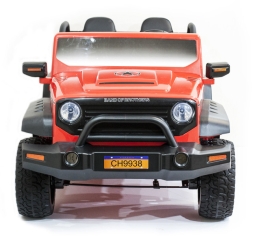 Детский электромобиль Jeep Hunter Red с полным приводом - CH9938-RED, фото 1