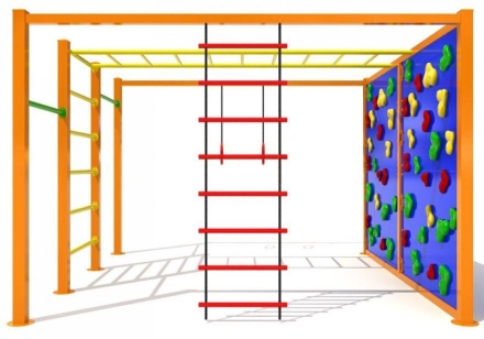 Уличный спортивный комплекс Актив спорт 9 для детской площадки, фото 2