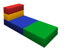 Детская мебель «Кресло раскладное»