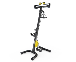 Велотренажер двойной для рук и ног DFC B815Y, желтый, фото 1