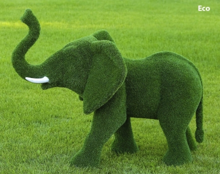 Топиари слон Африканский - газон Deluxe, фото 4