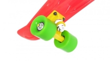 Скейт пластиковый 22х6", красный