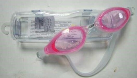 Очки для плавания взрослые CLIFF G2803 розовые, фото 1