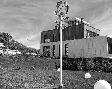 Скульптура из нержавеющей стали Звезда Увеличенный размер, фото 1