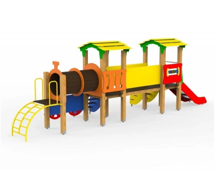 Детский игровой комплекс Поезд 1, фото 3