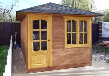 Закрытая беседка ДОМИК Закрытая беседка ДОМИК