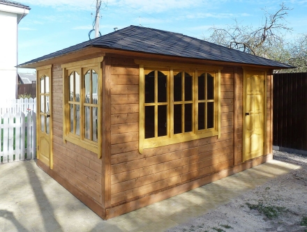 Закрытая беседка ДОМИК, фото 1