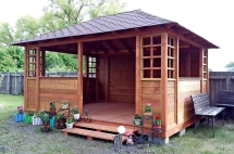 Прямоугольная беседка СИМФОНИЯ Прямоугольная беседка СИМФОНИЯ