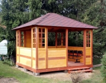 Прямоугольная беседка СИМФОНИЯ Прямоугольная беседка СИМФОНИЯ