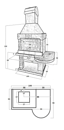 Летняя кухня ИМПРОВИЗАЦИЯ с барбекю, фото 6