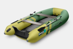 GLADIATOR E 300 SL AIR SPORT Зелено-оливковый моторная лодка ПВХ, фото 2