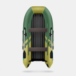 GLADIATOR E 300 SL AIR SPORT Зелено-оливковый моторная лодка ПВХ, фото 3