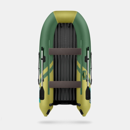 GLADIATOR E 300 SL AIR SPORT Зелено-оливковый моторная лодка ПВХ, фото 3