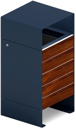 Урна парковая - МФ 50.02.03 (под анкера), фото 2