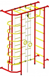 Спортивный комплекс Пионер 9Л красно/жёлтый