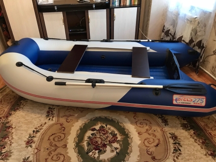 Лодка ПВХ Стелс (Stels) 275 аэро надувная под мотор, фото 7