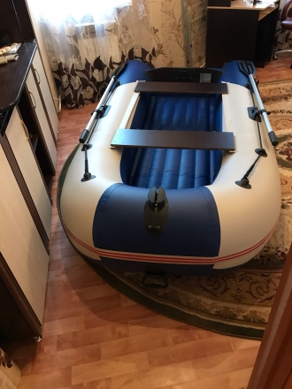 Лодка ПВХ Стелс (Stels) 275 аэро надувная под мотор, фото 8