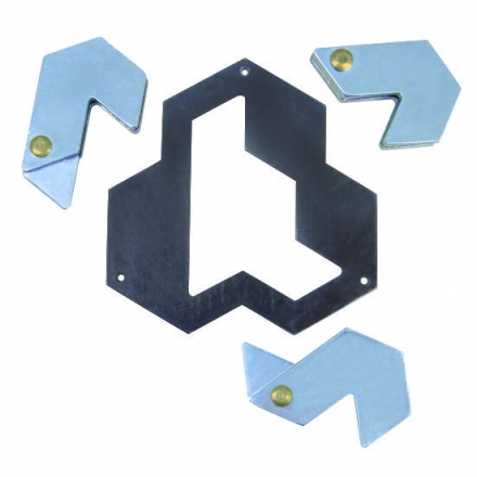 Головоломка Шестиугольник****/ Cast Puzzle Hexagon****, фото 2