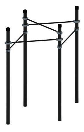 Воркаут 108 серый ВТ 12.08-03, фото 1