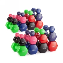 Набор гантелей винил (пары) от 0,5-10 кг VF-SET114 Набор гантелей винил (пары) от 0,5-10 кг VF-SET114