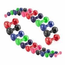 Набор гантелей винил (пары) от 0,5-10 кг VF-SET114 Набор гантелей винил (пары) от 0,5-10 кг VF-SET114