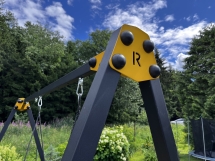 Уличные качели Рекорд W-2, перекладина 3 м Уличные качели Рекорд W-2, перекладина 3 м