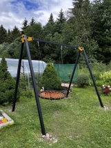 Уличные качели Рекорд W-2, перекладина 3 м Уличные качели Рекорд W-2, перекладина 3 м