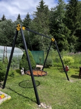 Уличные качели Рекорд W-2, перекладина 3 м Уличные качели Рекорд W-2, перекладина 3 м