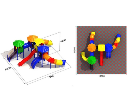 Детская площадка Дельфин 1.3, фото 2