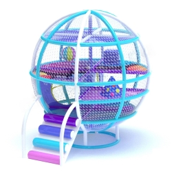 Детский игровой лабиринт «Круглый» 16,2 м² (D2,8*3,3м), фото 2 Детский игровой лабиринт «Круглый» 16,2 м² (D2,8*3,3м), фото 2