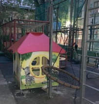 Детский игровой домик Саванна У1 ИМ138 для улицы