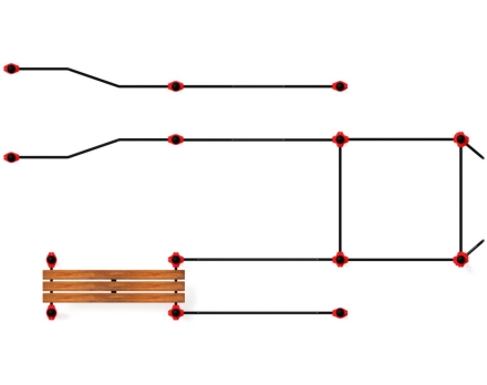 Спортивный комплекс ЛОВ 13, стойки 89 мм, фото 5