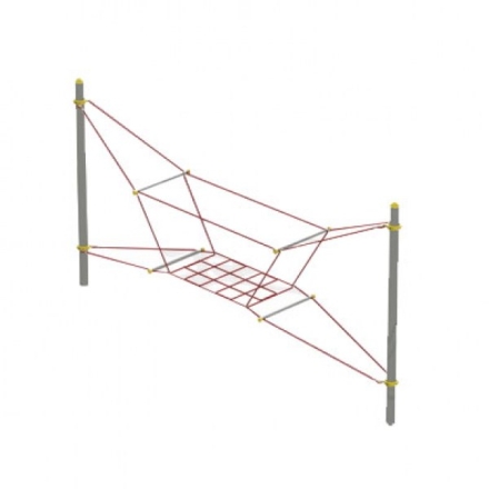 Канатная часть для конструкции "Переход с сеткой", фото 1