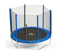 Батут DFC Trampoline Fitness 6ft наружн.сетка, синий (183см)