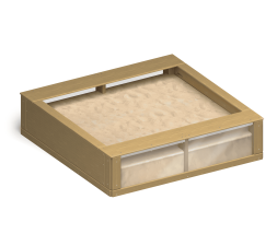 Песочница Сияние ПСL-09 для детской площадки Песочница Сияние ПСL-09 для детской площадки