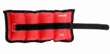 Утяжелители WT-401 1 кг, красный Утяжелители WT-401 1 кг, красный