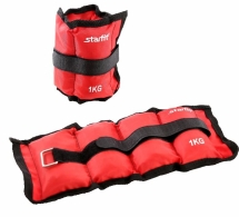 Утяжелители WT-401 1 кг, красный Утяжелители WT-401 1 кг, красный