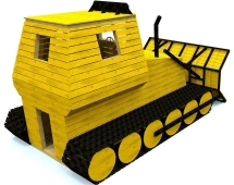 Игровой комплекс TORUDA WOOD Бульдозер Игровой комплекс TORUDA WOOD Бульдозер