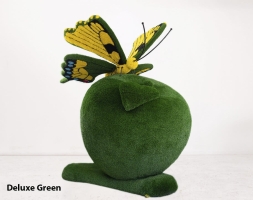 Топиари композиция Бабочка на яблоке Гренни - газон Deluxe Green, фото 1