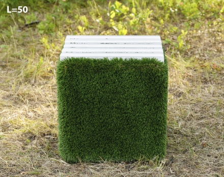 Топиари Пуфик, L=50 см - газон Deluxe , фото 1