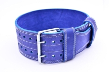 Пояс для пауэрлифтинга на пряжке 100мм (2иглы)  двухслойный