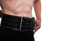 Пояс для пауэрлифтинга на пряжке 100мм (2иглы)  двухслойный