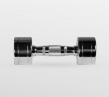 BRONZE GYM BG-PA-DB-C05 Гантель хромированная 5 кг BRONZE GYM BG-PA-DB-C05 Гантель хромированная 5 кг
