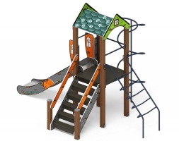 Детская игровая площадка Играйте с нами Город ДИК 2.01.1.04-01 H=1200, фото 3 Детская игровая площадка Играйте с нами Город ДИК 2.01.1.04-01 H=1200, фото 3