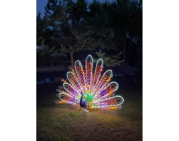 Световая фигура Павлин №3 005, фото 3