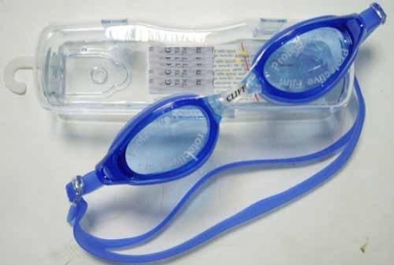 Очки для плавания взрослые CLIFF G2803 синие, фото 1