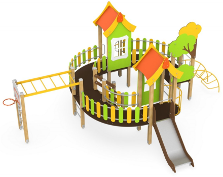 Детский игровой комплекс Яблоневый сад 4, фото 1