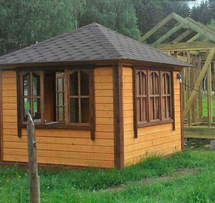 Закрытая беседка ТЕРЕМОК, фото 8